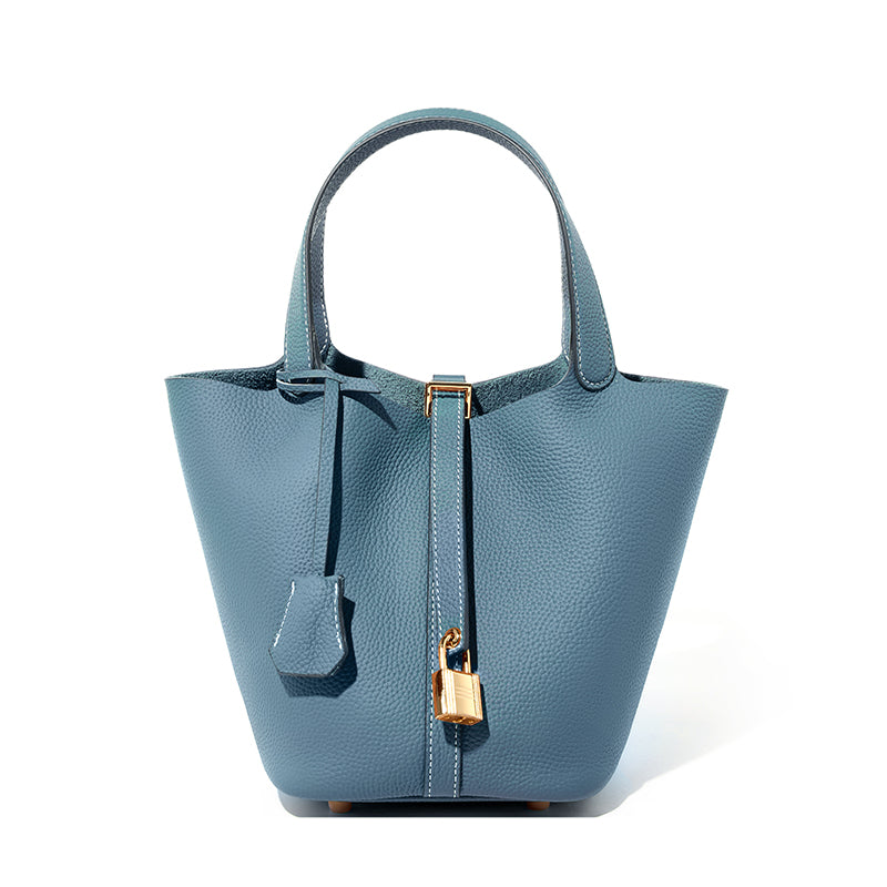 Leather Bucket Bag
