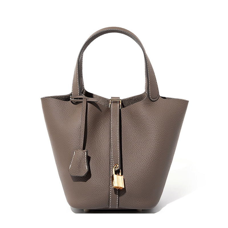 Leather Bucket Bag
