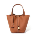 Leather Bucket Bag
