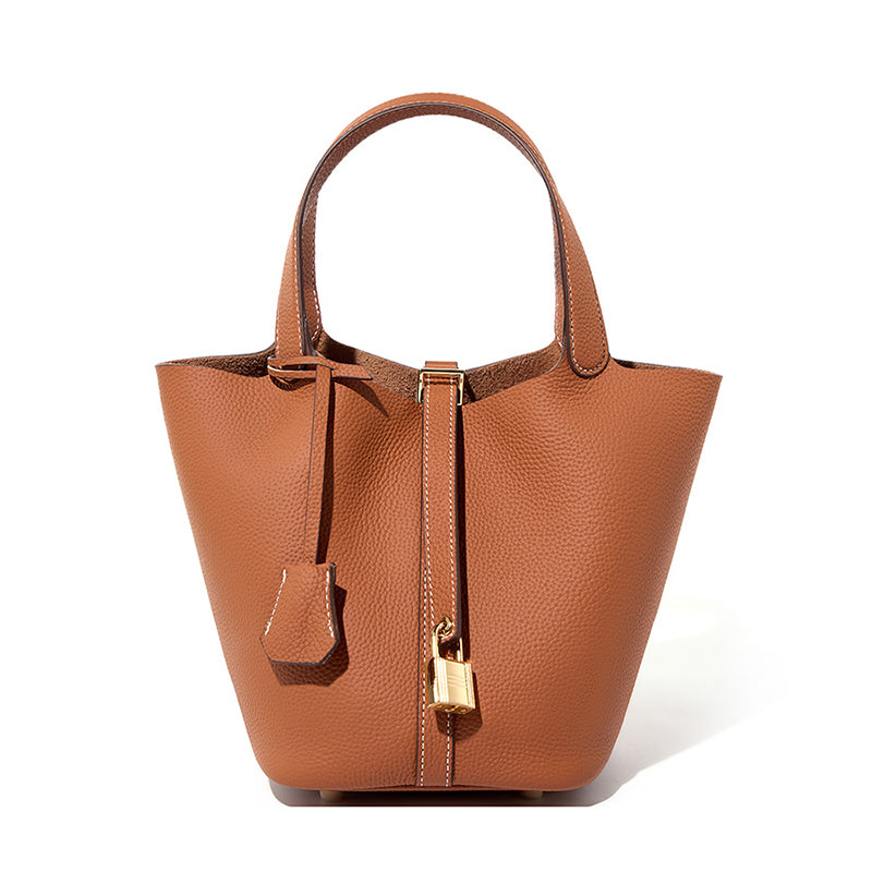 Leather Bucket Bag
