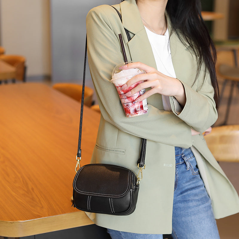 Leather Crossbody Bag