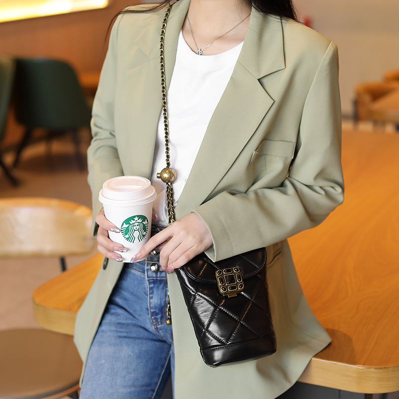 Leather Crossbody Bag