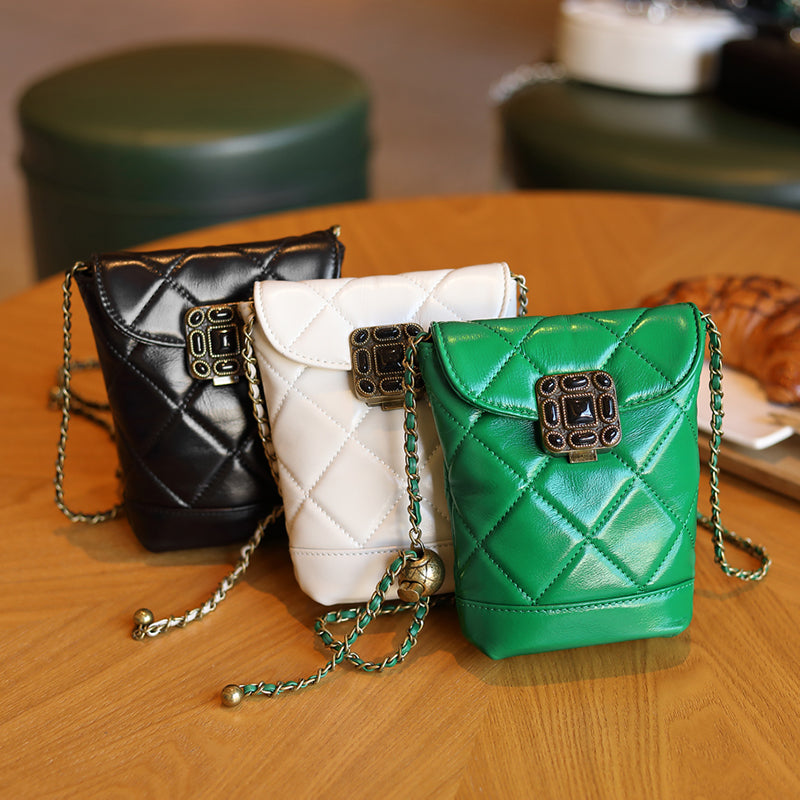 Leather Crossbody Bag
