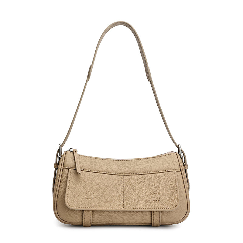 Top-Grain TOGO Leather Messenger Bag – Crossbody & Shoulder Bag