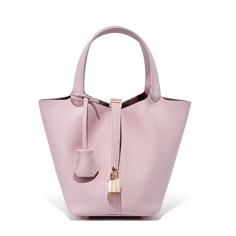 Leather Bucket Bag