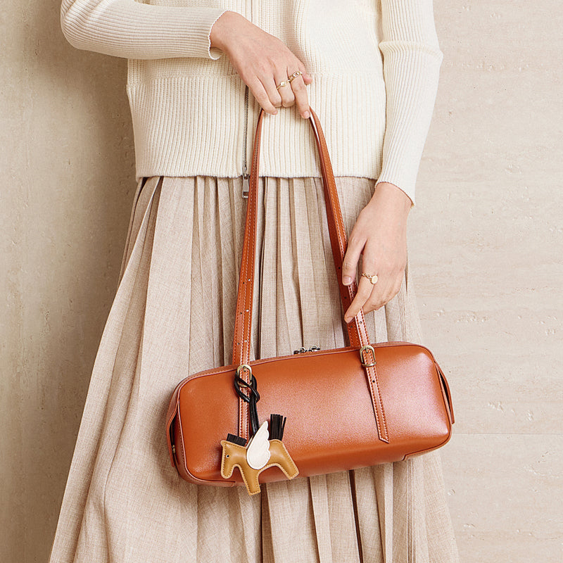 Leather Shoulder Bag
