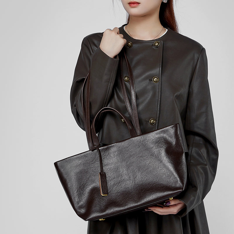 Leather Tote Bag