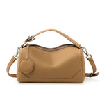 Togo Calfskin Boston Satchel Crossbody Bag