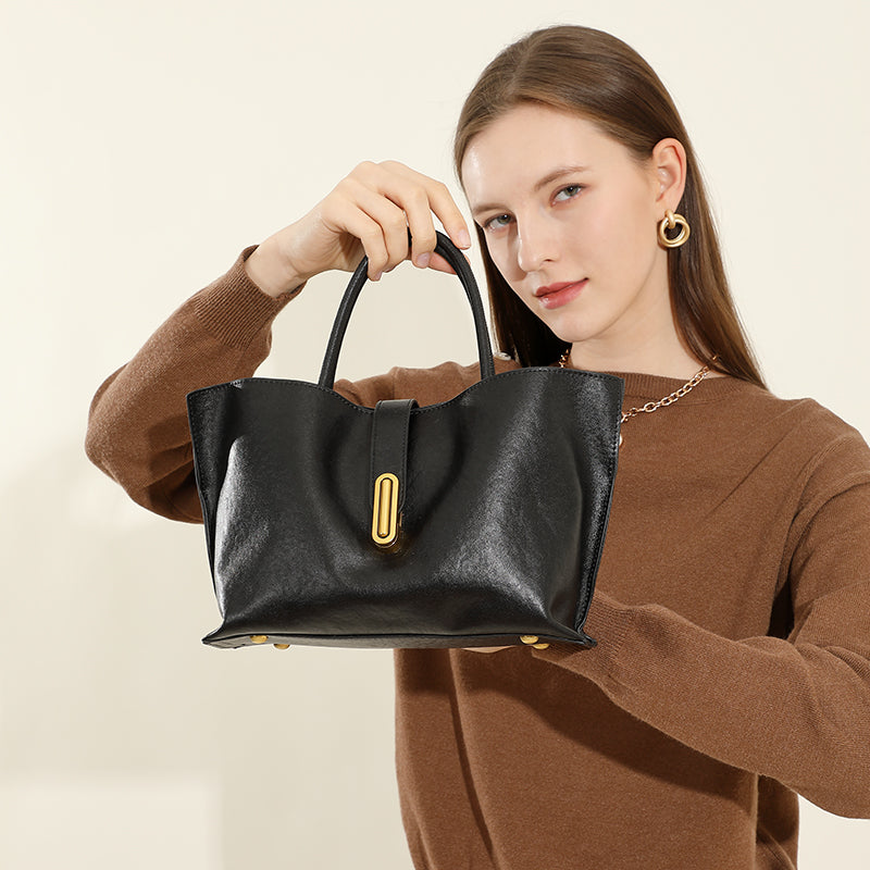 Leather Tote Bag